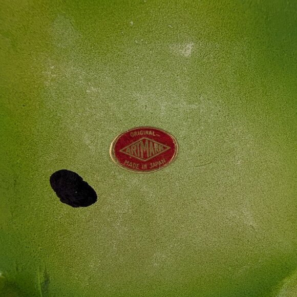 Vintage Artmark Green Jalopy Car Planter 7" Porcelain Ceramic Auto Kitsch Japan - Picture 8 of 8